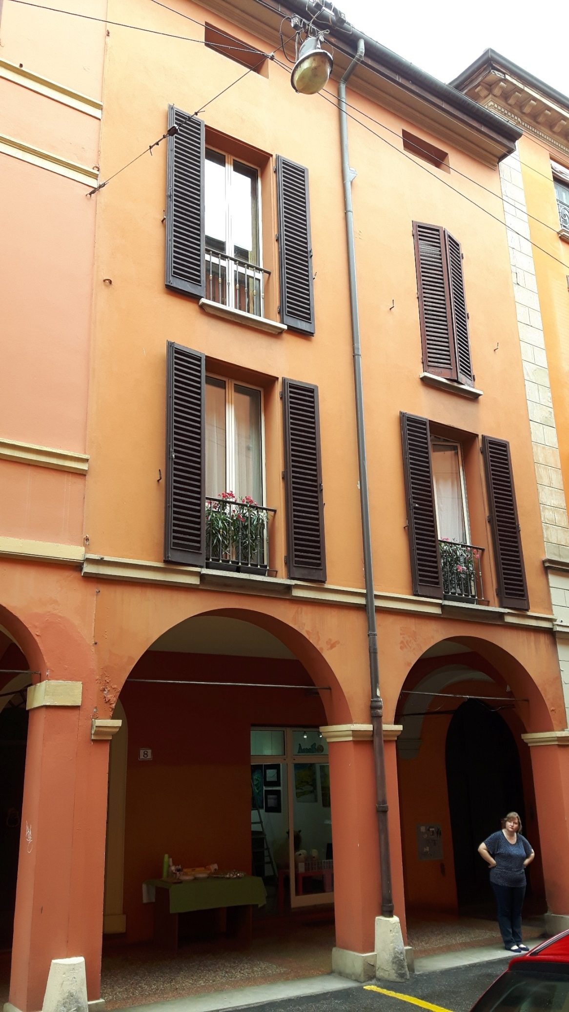 Jacopo Bartolomeo Beccari's home, Bologna - 01.jpg
